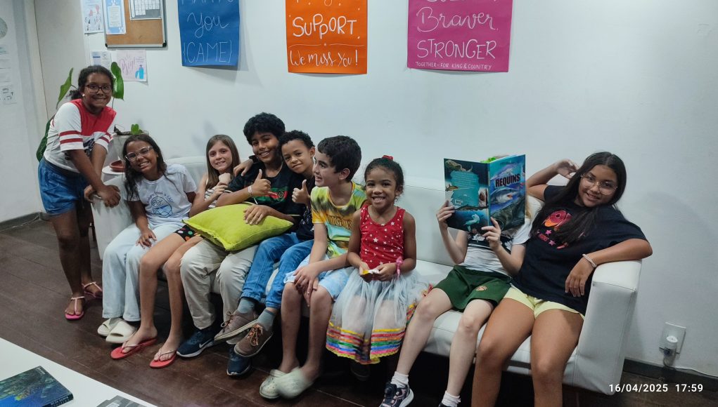 Alunos Dream It. Volta às aulas com inglês.