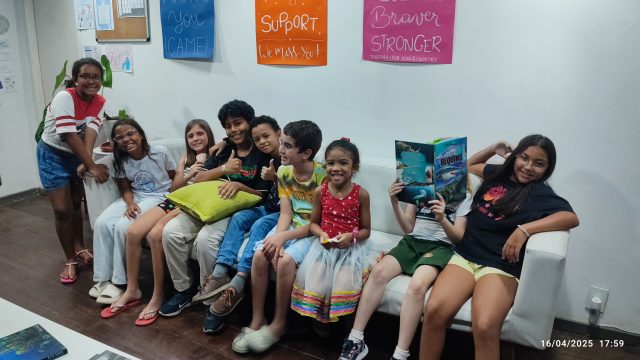 Alunos Dream It. Volta às aulas com inglês.