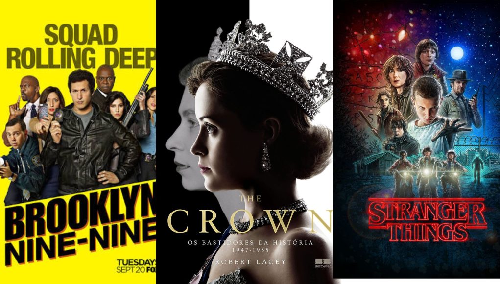 Séries Brooklin 99, The Crown e Stranger Things para turbinar seu inglês.