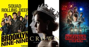 Vale a pena ver com legenda: 3 séries para turbinar seu inglês Séries Brooklin 99, The Crown e Stranger Things para turbinar seu inglês.